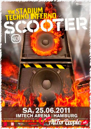 Концерт группы Scooter The stadium techno inferno